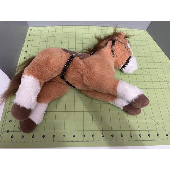 This & That Horse 12" Plush Stuffed Animal Resting Laying Down Soft Toy - Picture 6 of 7